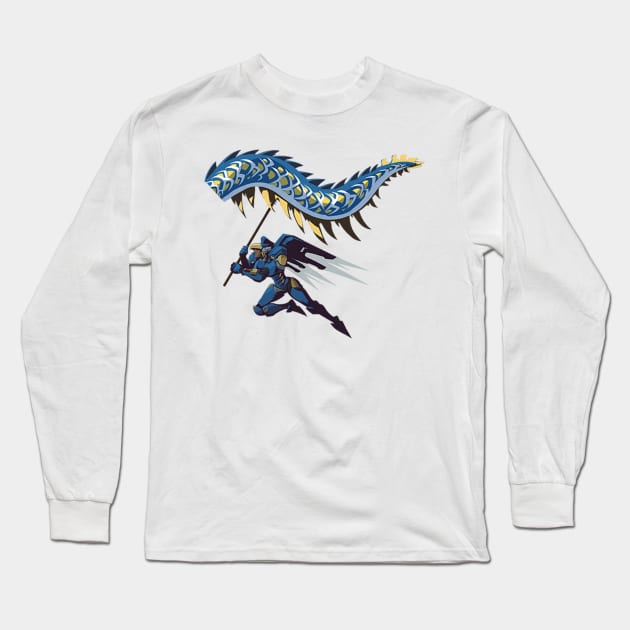 Pharah Dragon Dance Long Sleeve T-Shirt by Genessis